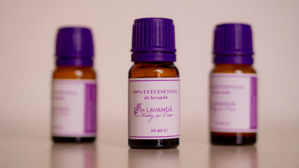 Ulei esențial de lavandă 100% pur – sticluță 10 ml - imagine 3
