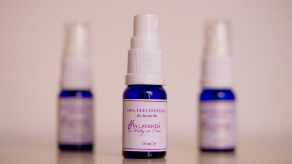 Ulei esențial de lavandă 100% pur – sticluță 10 ml