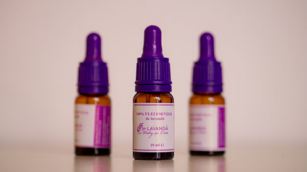 Ulei esențial de lavandă 100% pur – sticluță 10 ml - imagine 5