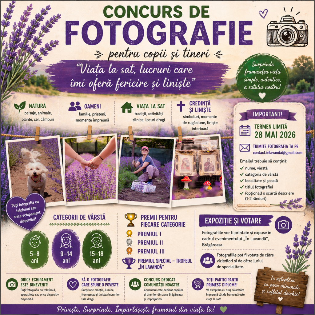 2026 afis patrat concurs foto lavanda